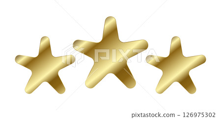 Dark luxury stars on black 126975302