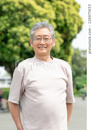 Senior men with a smile 126975653