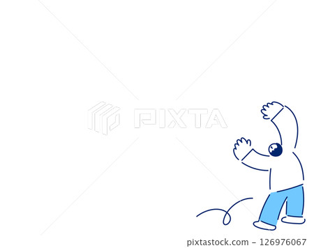 Stylish flat design character illustrations/illustrations Stylish flat design character illustrations/illustrations 126976067