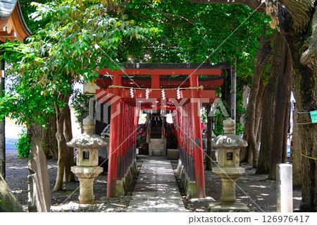 東京都新宿區花園神社、伊德稻荷神社 126976417