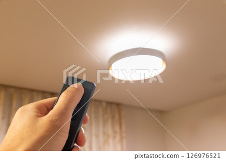 Controlling the lighting remote 126976521