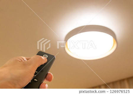 Controlling the lighting remote Controlling the lighting remote 126976525