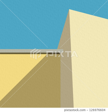 Minimalist Architecture poster. Vector illustration. Minimalist Architecture poster. Vector illustration. 126976604