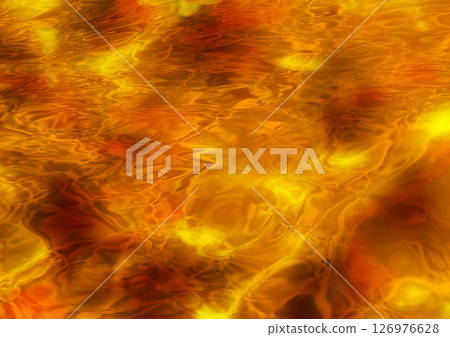 Background image of yellow liquid flowing lava Background image of yellow liquid flowing lava 126976628