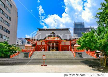 花園神社,新宿區,東京,禮拜堂 花園神社,新宿區,東京,禮拜堂 126976700