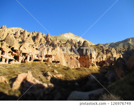 Türkiye, Cappadocia, Zelve Open Air Museum, Diorama style 126976749