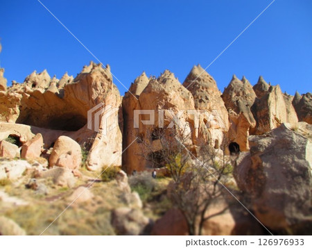 Türkiye, Cappadocia, Zelve Open Air Museum, Diorama style 126976933
