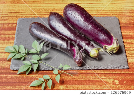 Fresh eggplant Fresh eggplant 126976969