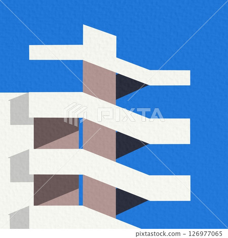 A minimalist abstract illustration A minimalist abstract illustration 126977065