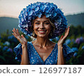 Hydrangea Woman 126977187