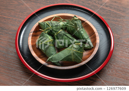 Akita's local dish, sasamaki 126977609