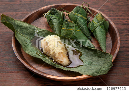 Akita's local dish, sasamaki 126977613