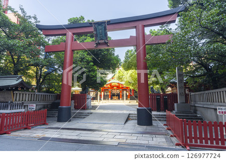 Goryo Shrine Front Torii (Awajicho, Chuo-ku, Osaka City) 126977724