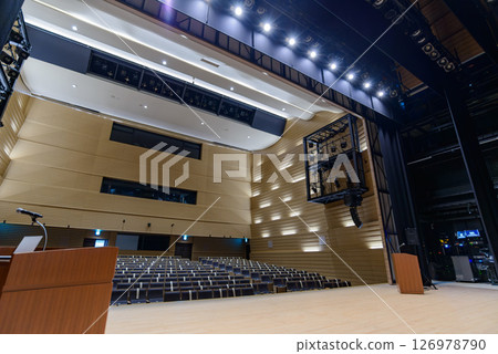 Lectures and seminars held in large venues 126978790