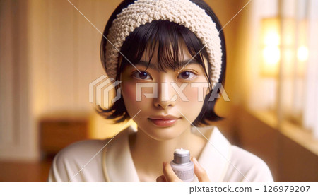 女性皮膚護理 126979207