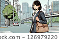 走在城市的女實業家 126979220