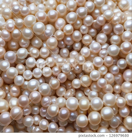許多淡水珍珠 126979680