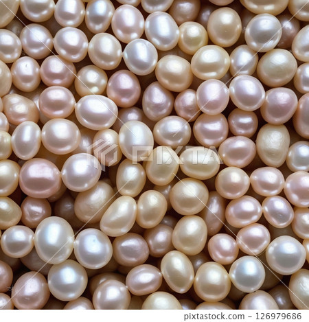 許多淡水珍珠 許多淡水珍珠 126979686