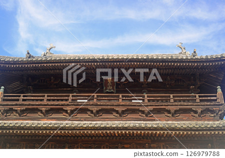 香川縣金比羅神社參道正門-4 126979788