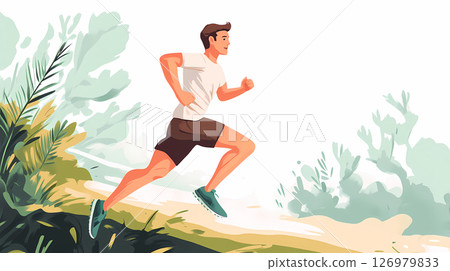 man running 126979833