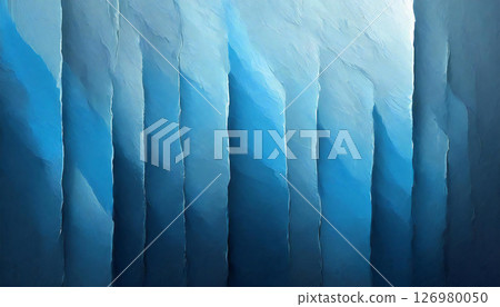 Textured blue wall material Blue decorative background 126980050