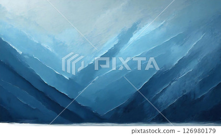 藍色紋理牆 126980179