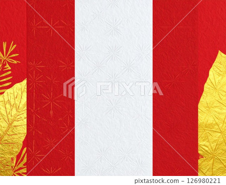 紅色和金色的背景設計 126980221