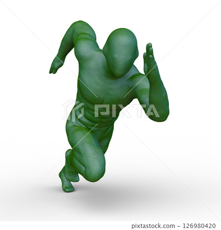 A man who poses A man who poses 126980420