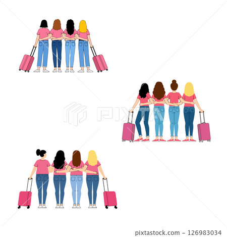 Friends Traveling Together Friends Traveling Together 126983034