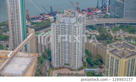 May 25 2025 View of Tall Buildings and Urban Streets in a Busy Cityscape May 25 2025 View of Tall Buildings and Urban Streets in a Busy Cityscape 126983137