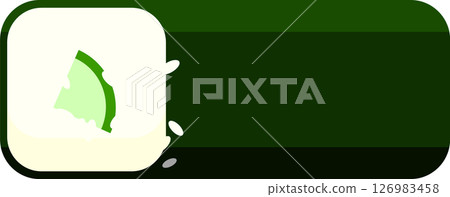 Illustration of a kappa sushi roll 126983458