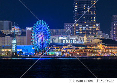Kobe night view (Chuo-ku, Kobe, Hyogo Prefecture) Kobe night view (Chuo-ku, Kobe, Hyogo Prefecture) 126983982
