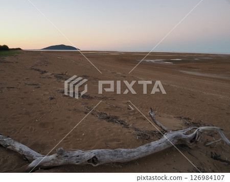 Dusk at Carmila Beach, Carmila QLD 4739 Australia 126984107