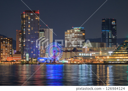 Kobe night view (Chuo-ku, Kobe, Hyogo Prefecture) 126984124