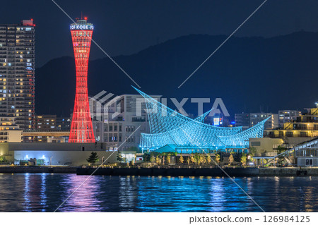 Kobe night view (Chuo-ku, Kobe, Hyogo Prefecture) 126984125