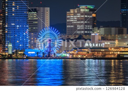 Kobe night view (Chuo-ku, Kobe, Hyogo Prefecture) Kobe night view (Chuo-ku, Kobe, Hyogo Prefecture) 126984128