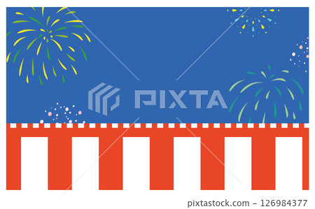 節日背景裝飾插圖素材 126984377