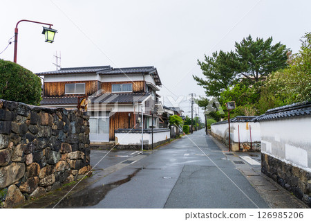 [山口縣] 萩城下町的歷史街道 126985206