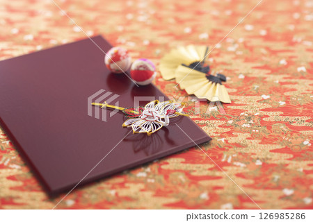 Japanese celebration image A 126985286