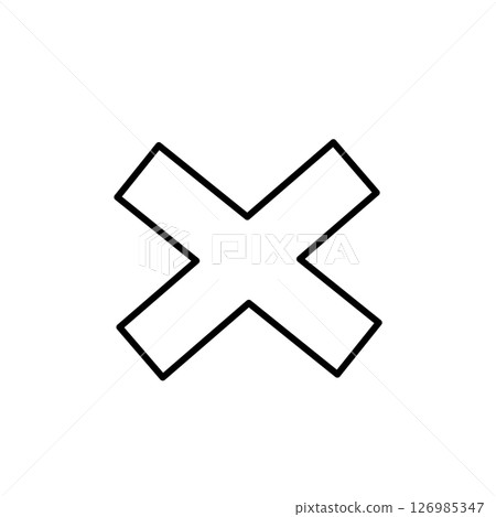 Simple bandage icon Simple bandage icon 126985347