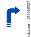 Arrow that bends 126986527