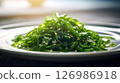 A Taste of the Sea: Refreshing Wakame Seaweed Salad 126986918