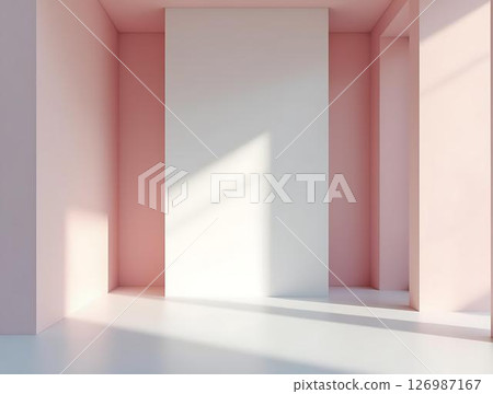 bright room with windows 126987167