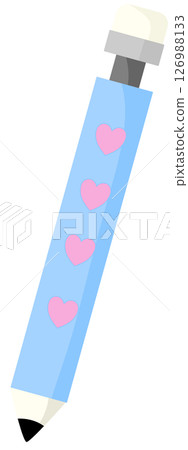 illustration of cute pencil illustration of cute pencil 126988133