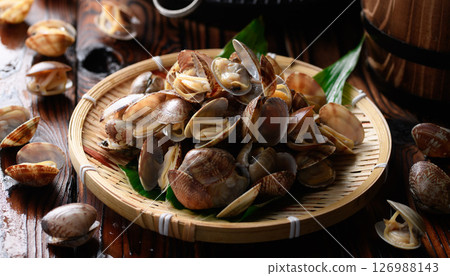 蛤蜊(煮蛤蜊) 蛤蜊(煮蛤蜊) 126988143