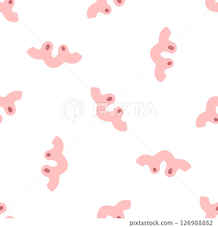 Pink Abstract Organic Seamless Pattern Pink Abstract Organic Seamless Pattern 126988882