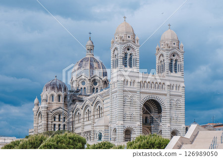 the Cathedral of Saint Mary Major in Marseille 126989050