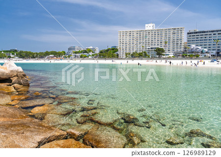 《和歌山縣》白濱海灘、南紀白濱 126989129