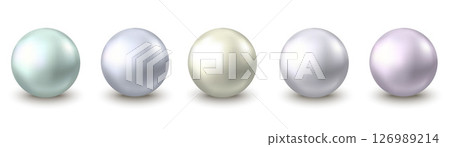 Shiny silver, green metal bubble. 126989214