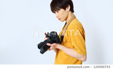 一位男攝影師的形象 126990743